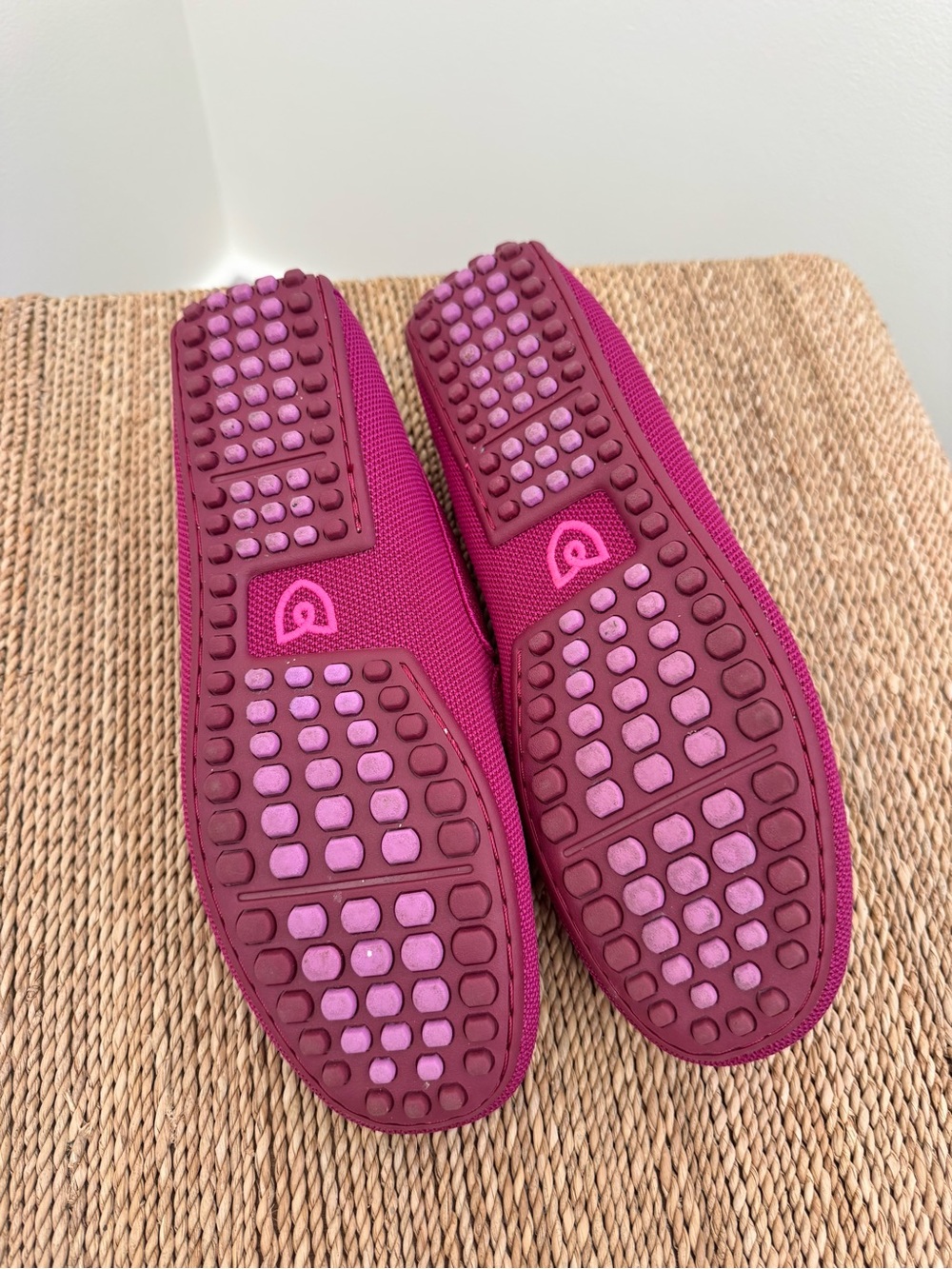 Rothy’s Raspberry Daily Driver Loafers, Size 8.5 - Picture 4 of 5